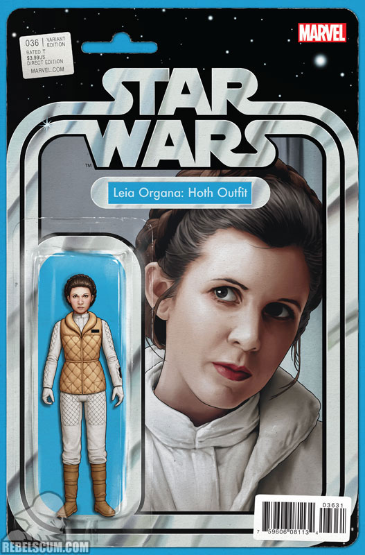 Star Wars 36 (John Tyler Christopher Action Figure  variant)