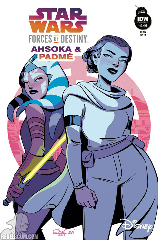 Forces of Destiny - Ahsoka and Padme (Elsa Charretier variant)