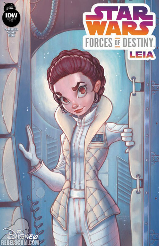 Forces of Destiny - Leia (Chrissie Zullo The Hall of Comics variant)