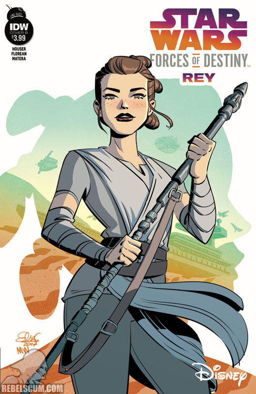 Forces of Destiny - Rey (Elsa Charretier variant)