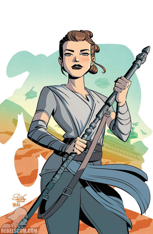 Forces of Destiny - Rey (Elsa Charretier Convention variant)