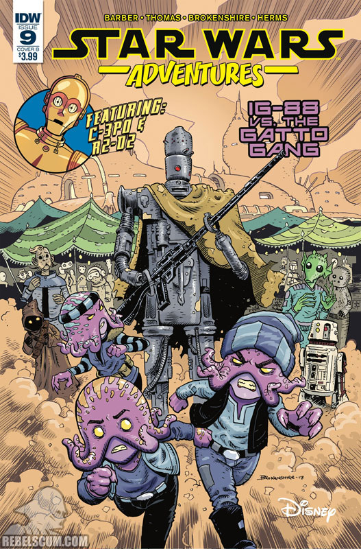 Star Wars Adventures 9 (Nick Brokenshire variant)