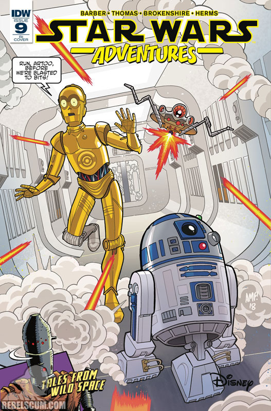 Star Wars Adventures 9 (Tony Fleecs variant)