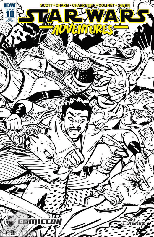 Star Wars Adventures 10 (Elsa Charretier B/W Ottawa Comiccon variant) Star Wars Adventures 10 (Elsa Charretier B/W Ottawa Comiccon variant)