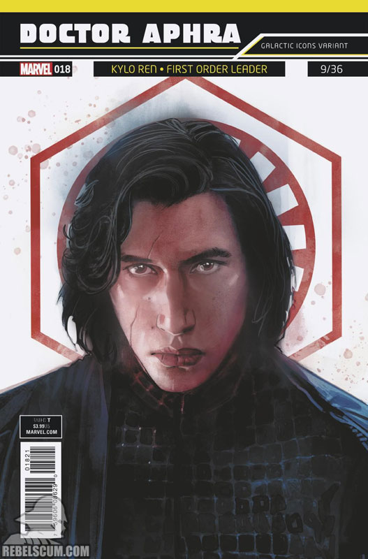 Doctor Aphra 18 (Rod Reis Galactic Icon variant)