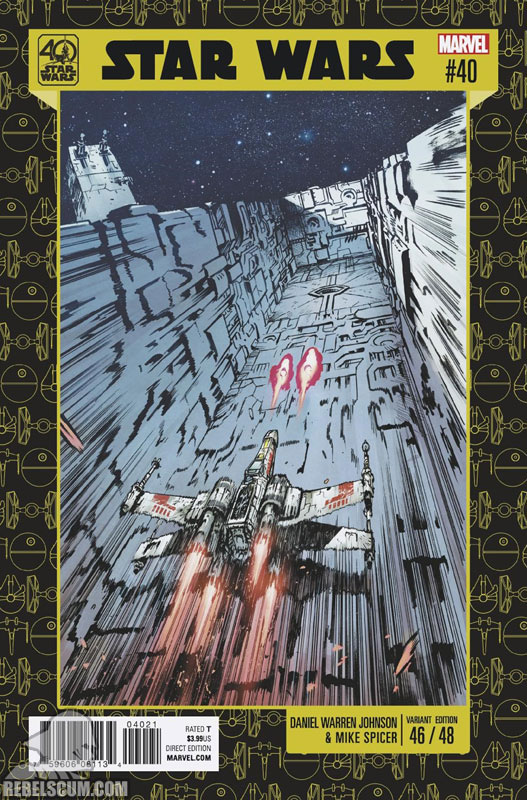 Star Wars 40 (Daniel Warren Johnson 40th Anniversary variant)