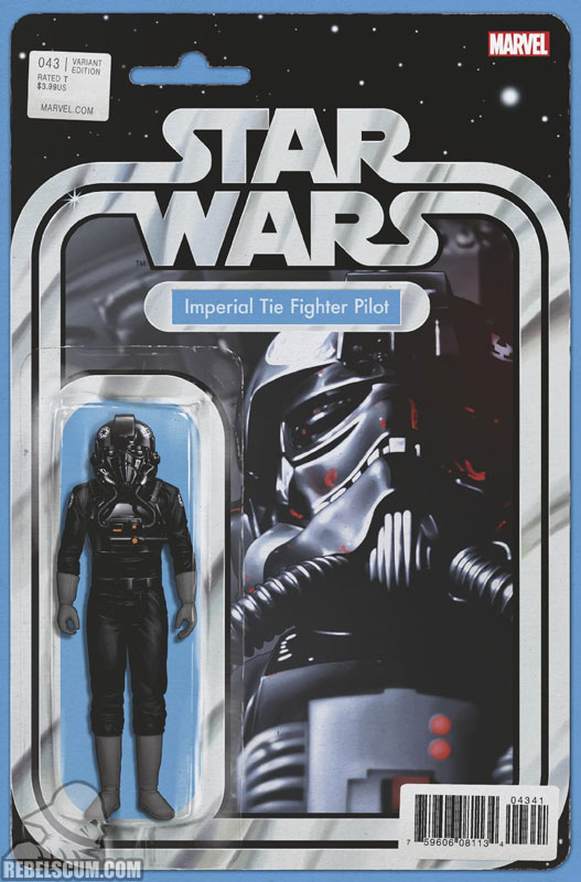 Star Wars 43 (John Tyler Christopher action figure variant)