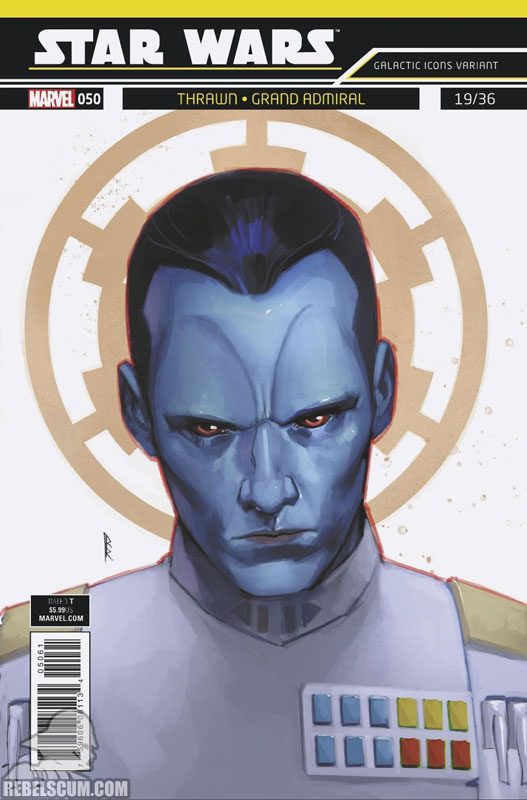 Star Wars 50 (Rod Reis Galactic Icon variant)