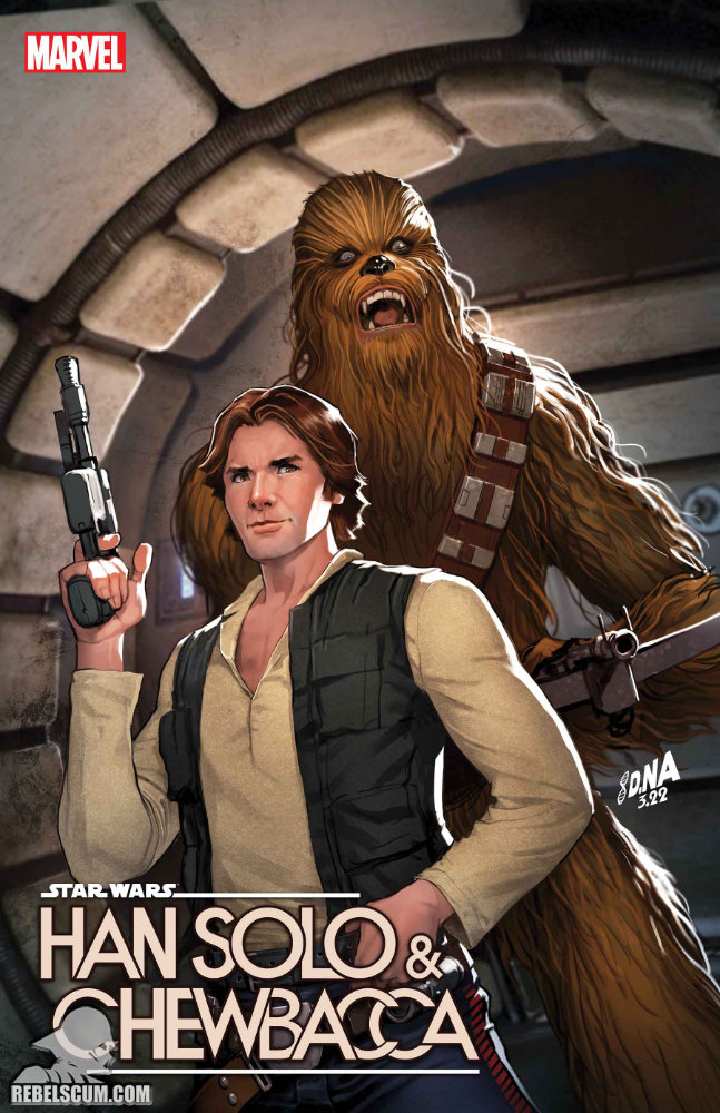 Han Solo & Chewbacca 6 (David Nakayama variant)