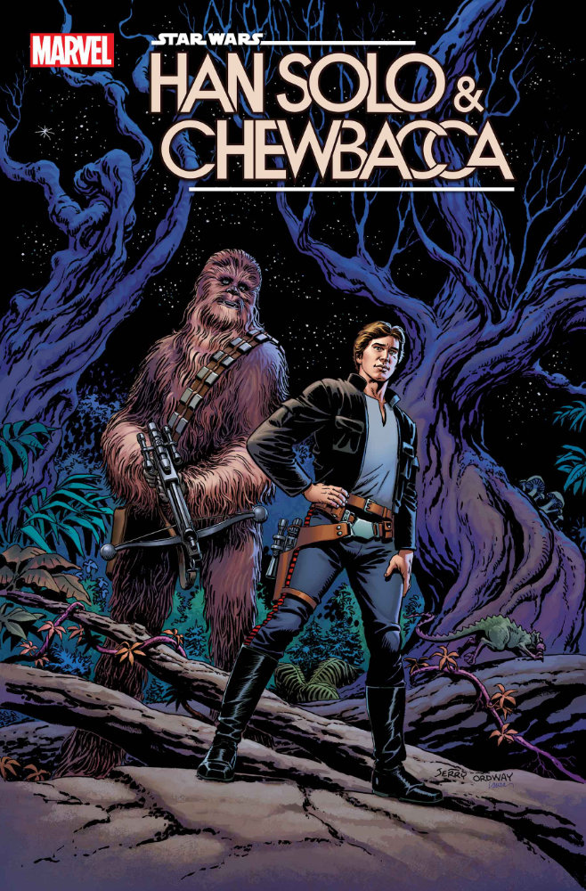 Han Solo & Chewbacca 8 (Jerry Ordway variant)