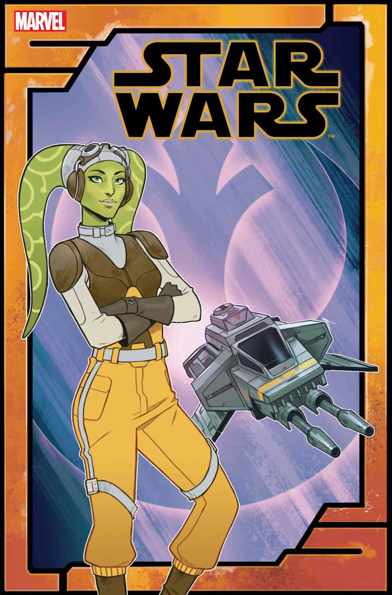 Hera Syndulla STAR WARS REBELS 10TH ANNIVERSARY VARIANT COVER BY CASPAR WIJNGAARD