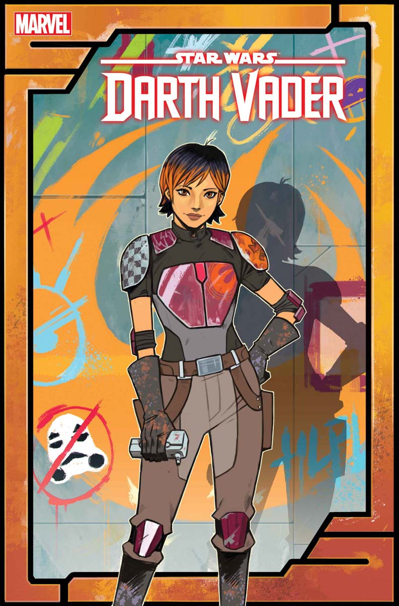 SABINE WREN STAR WARS REBELS 10TH ANNIVERSARY VARIANT COVER BY CASPAR WIJNGAARD