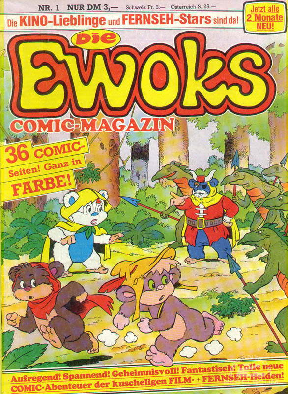 Die Ewoks Comic-Magazin 1 (German Edition)