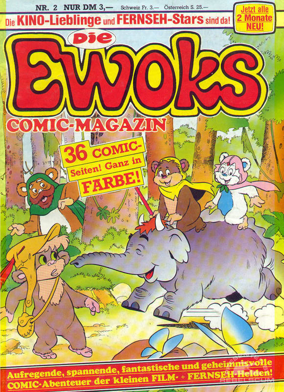 Die Ewoks Comic-Magazin #2 (German Edition)