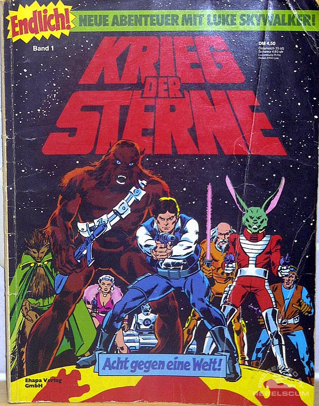 Star Wars: Kried Der Sterne 1 (German Edition)