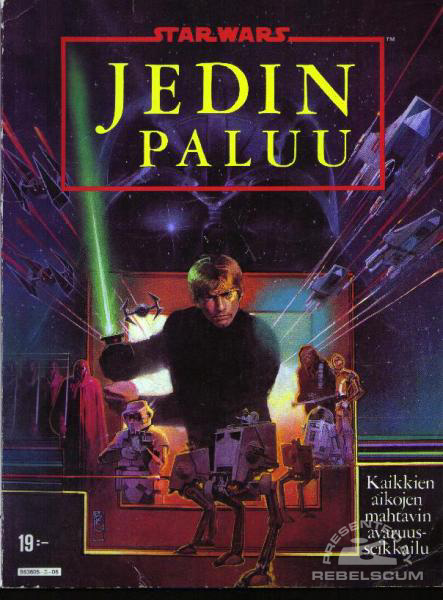 Star Wars: Jedin Paluu 1983 Album (Finnish Edition)