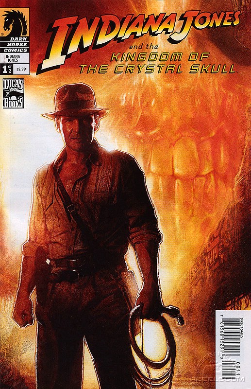 Indiana Jones and the Kingdom of the Crystal Skull 1 (alternate cover)