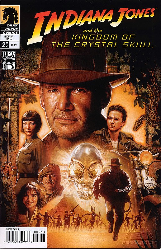 Indiana Jones and the Kingdom of the Crystal Skull #2 (alternate cover)