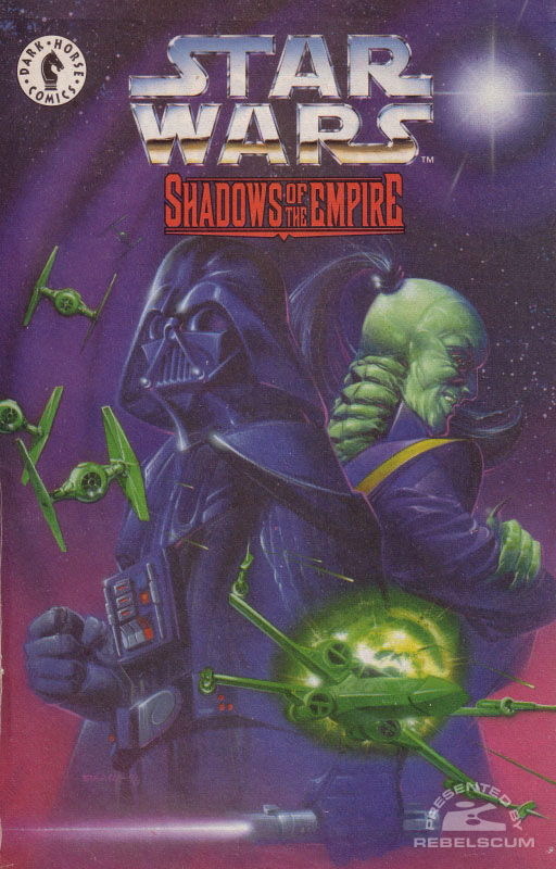 Shadows of the Empire Kenner Bonus Comic 2 (Darth Vader vs Prince Xizor) UK Edition