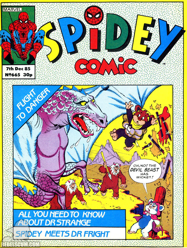 Spidey Comic #665 (Ewoks reprints)