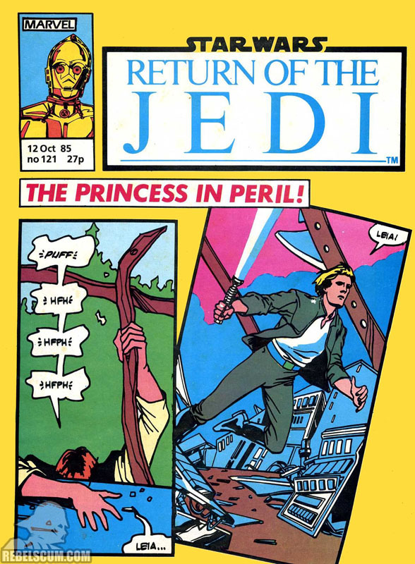 Star Wars: Return of the Jedi Weekly 121