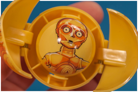 Star Wars DaGeDar Dag Racers - SW013 C-3PO Three Pack Star Wars DaGeDar Dag Racers - SW013 C-3PO Three Pack