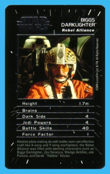 UK Exclusive OT DVD Card - Biggs Darklighter