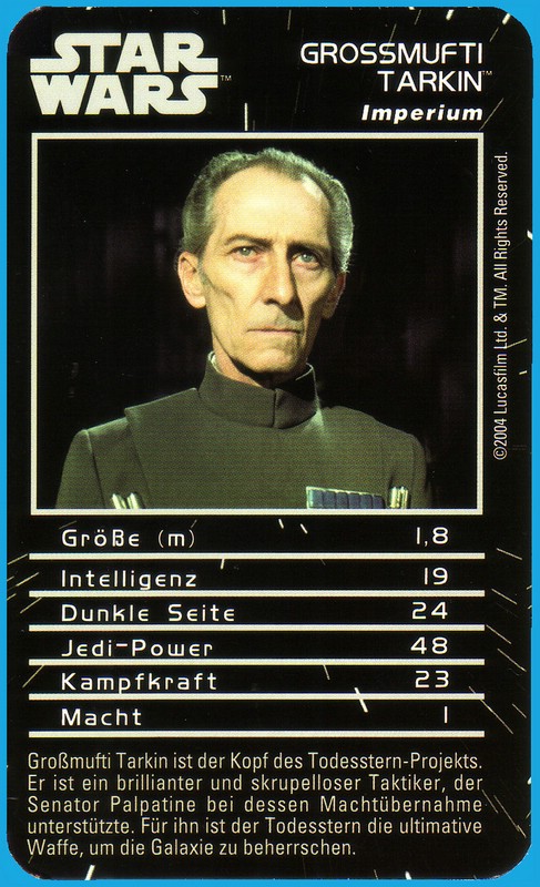 German Exclusive Grossmufti Tarkin - Front