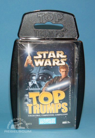 Parker Bro's Star Wars Top Trumps Card Set (USA)