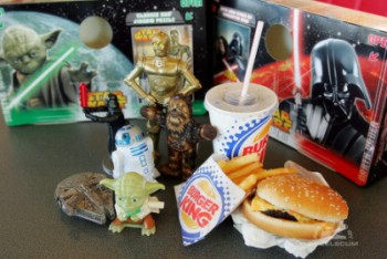 burger king revenge of the sith toys