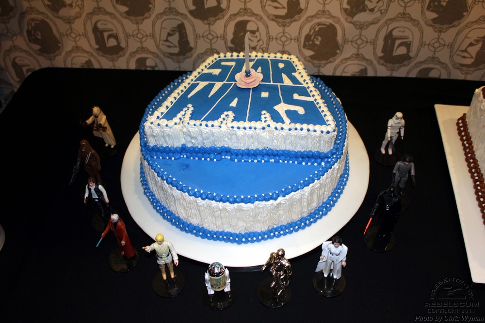 Star Wars 1 Year Anniversary Cake