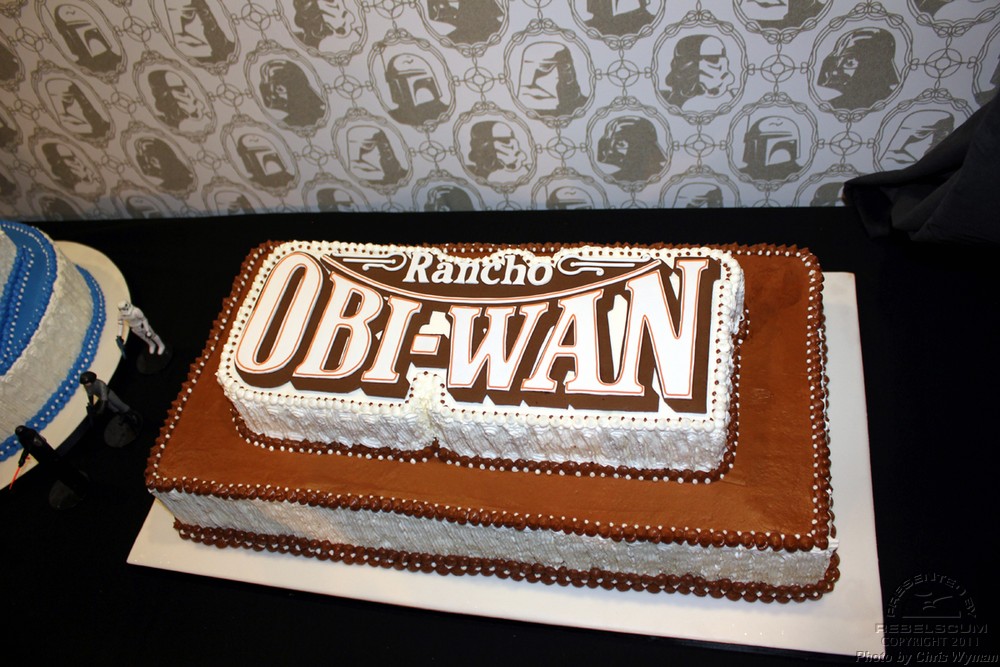 Rancho Obi-Wan Logo Cake