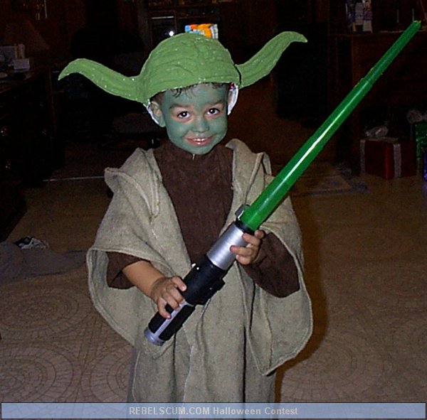 Derek as Yoda