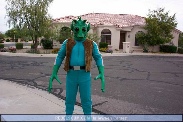 Randy Johnson as Greedo