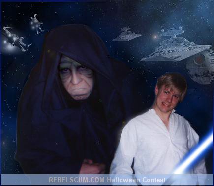  Davin and John as The Emperor and Luke