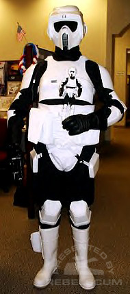 Joe Delio as a Biker Scout