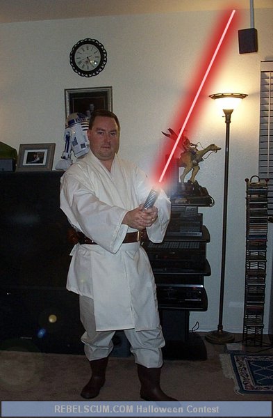 Mike Scherm as a Jedi