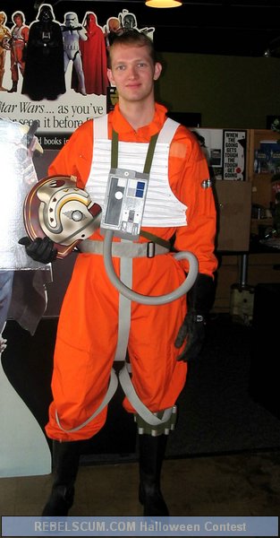 Steve Davis as X-Wing Pilot