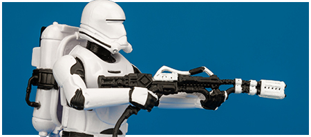 First Order Flametrooper Force Link 3.75-inch action figure from Hasbro