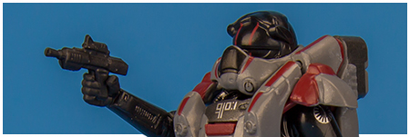 First Order TIE Fighter Pilot Elite Armor Up action figure from Hasbro's The Force Awakens