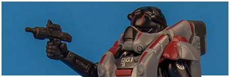 First Order TIE Fighter Pilot Elite Armor Up action figure from Hasbro's The Force Awakens First Order TIE Fighter Pilot Elite Armor Up action figure from Hasbro's The Force Awakens