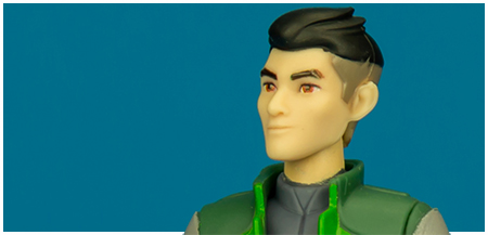 Kaz Xiono Star Wars Resistance 3.75-inch action figure from Hasbro Kaz Xiono Star Wars Resistance 3.75-inch action figure from Hasbro