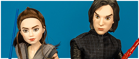 Kylo Ren and Rey - Forces Of Destiny adventure figure set from Hasbro Kylo Ren and Rey - Forces Of Destiny adventure figure set from Hasbro