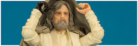 Luke Skywalker (Jedi Master) - Ahch-To Island - The Black Series 6-inch action figure from Hasbro Luke Skywalker (Jedi Master) - Ahch-To Island - The Black Series 6-inch action figure from Hasbro