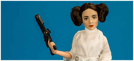 
Princess Leia Organa - Forces Of Destiny Platinum Edition adventure figure from Hasbro