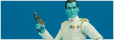 Grand Admiral Thrawn 2017 San Diego Comic-Con Exclusive The Black Series 6-Inch Action Figure from Hasbro Grand Admiral Thrawn 2017 San Diego Comic-Con Exclusive The Black Series 6-Inch Action Figure from Hasbro