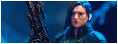 Cara Dune 6-Inch action figure from Hasbro Cara Dune