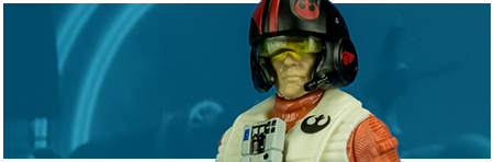 Poe Dameron (Resistance Pilot) from Hasbro's The Last Jedi Collection Poe Dameron (Resistance Pilot) from Hasbro's The Last Jedi Collection