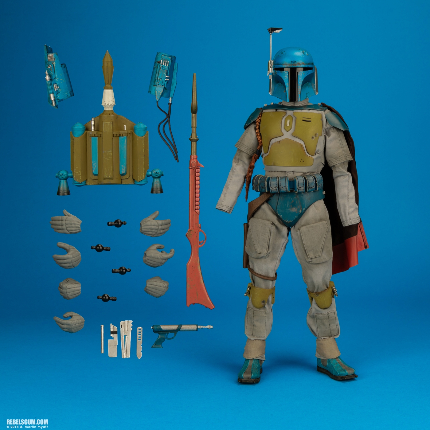 boba fett animated hot toys