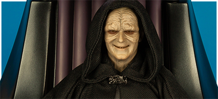 MMS468 Emperor Palpatine 1/6 Scale Deluxe Collectible Figure from Hot Toys